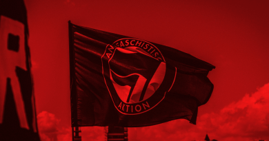 Three-Way Fight Fascism Antifascism Antifa Antifascist Philosophy Devin Shaw Jason Stanley